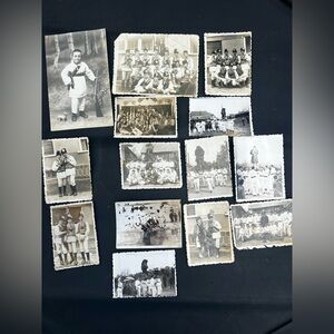 Vintage Black and White folk Photographs Collection